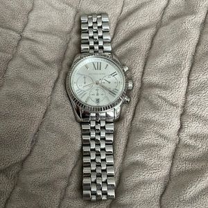 Michael Kors woman’s silver watch